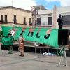 Sin eco ni respaldo, el FNLS realiza manifestación a favor de Palestina en Morelia