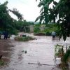 Lluvias por Huracán Erick sacuden Múgica
