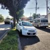 Se accidenta automovilista frente a la Macroplaza Estadio de Morelia