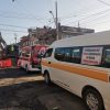 Bloquean transportistas obra de gobierno en la colonia Eduardo Ruiz