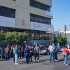 Inician centistas toma de oficinas de Rentas en todo el estado