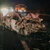Muere una persona calcinada tras choque e incendio en la Autopista Siglo XXI