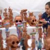 Venta de artesanías y gastronomía de la región hasta el 3 de noviembre en la Feria de la Catrina en Capula