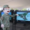 Realizan exposición militar en la Plaza Melchor Ocampo
