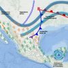 Ambiente cálido a caluroso y baja probabilidad de lluvia en gran parte de la República Mexicana
