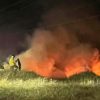 Bomberos Morelia sofocan incendio de pastizal en la colonia Jardines de Santiaguito