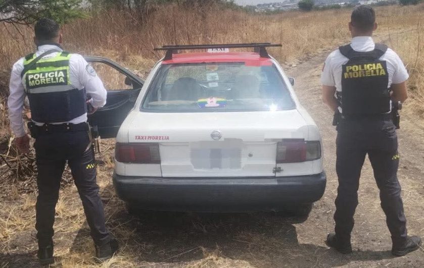 Policía de Morelia detiene a empistolado y recupera auto robado