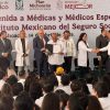 Llegan 407 nuevos médicos a hospitales del IMSS en Michoacán