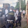 Detienen a 7 por presunto robo a domicilio en litigio, en la colonia Cosmos de Morelia