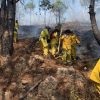 Incendio forestal en Pátzcuaro aún no es liquidado en su totalidad