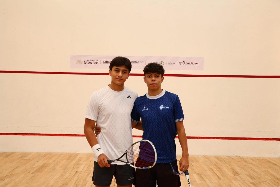 Oro y bronce en squash; atletas michoacanos destacan en la Olimpiada Nacional