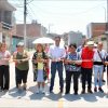 Entrega ayuntamiento calles a colonia 3 de Agosto