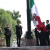Morelia honra su historia en ceremonia de izamiento por su 485 aniversario