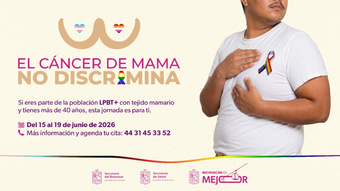 Lanzan jornada de mastografías gratuitas para la comunidad LBT+en Michoacán