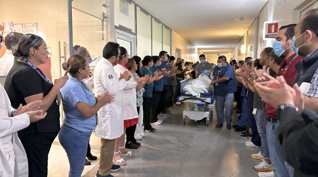 Con donación multiorgánica en el Hospital General del IMSS Michoacán, joven da segunda oportunidad de vida