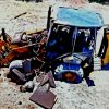 Operador de maquinaria pesada herido, tras estallido de explosivo improvisado en Loma de Los Hoyos