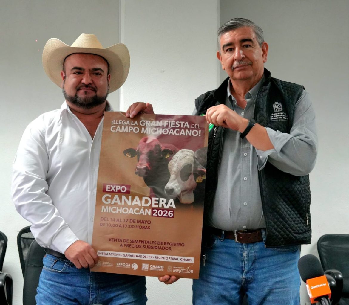 Todo listo para la Expo Ganadera 2026; habrá subsidios de hasta 25 mil pesos