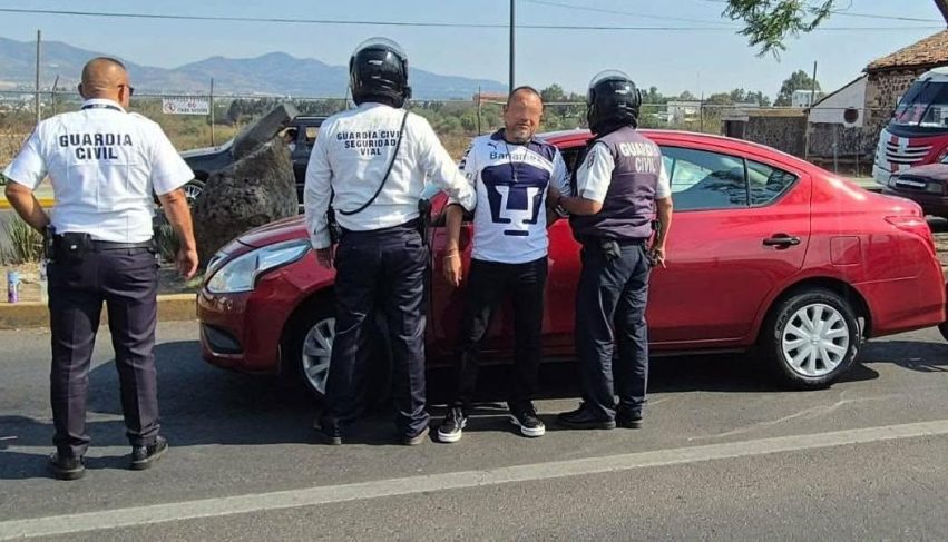 Detienen a zitacuarense en posesión de auto robado, en Morelia