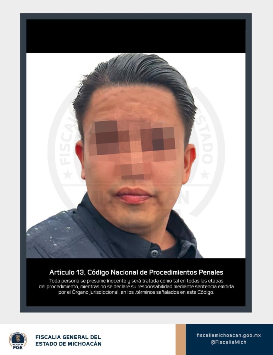 Detenido elemento activo de la policía municipal de Uruapan, presunto responsable de extorsión