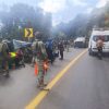 Vuelca camioneta del Ejército Mexicano en la Morelia-Quiroga; hay al menos siete heridos