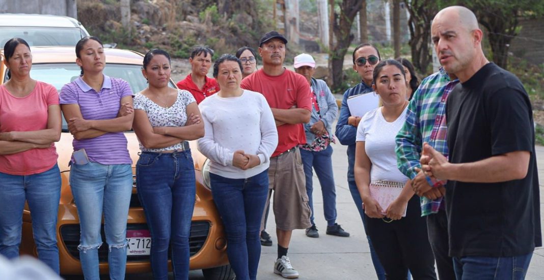 Refrenda OOAPAS compromiso de atención directa con habitantes de El Durazno