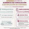 Anuncian requisitos para agilizar trámite de conciliación laboral