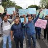 Amenaza con desalojo directora de gobernación a centistas que se manifiestan en UESICAMM