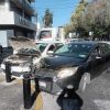 Chocan 2 autos en el Boulevard García de León, en Morelia