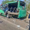 Choque entre camión de carga y camión de pasajeros deja 14 heridos en la Morelia-Salamanca