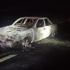 Hallan 2 cadáveres calcinados en auto quemado en Cuitzeo