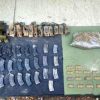 Detenidos tres hombres armados, aseguran droga y cartuchos en Apatzingán