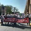 Al grito de «Sindicatos unidos jamás serán vencidos», avanza marcha del sector educativo
