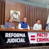 Reforma judicial, resultado de un acuerdo criminal entre Morena y el crimen organizado: PAN