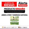 Alerta SSM sobre el producto “Árbol Syen y energía natural”