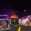 Localizan tres vehículos quemados sobre la carretera Huetamo-Ciudad Altamirano