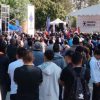 En el día de la Santa Cruz, se reúnen católicos y albañiles para recibir la bendición