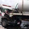 Choque de ambulancia contra pipa deja 2 muertos y 2 heridos en la Morelia-Pátzcuaro