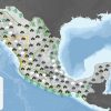 Zona de baja presión con probabilidad para desarrollo ciclónico se desplazará al suroeste de las costas de Michoacán