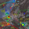 Canal de baja presión en combinación con inestabilidad atmosférica, producirá lluvias en Michoacán