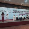 Se van a quedar donde sean asignados, dijo Gabriela Molina a más de 600 egresados de normales