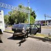 Se registra carambola vehicular cerca de la Macroplaza Estadio; hay 2 heridos