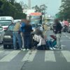 Peatona es atropellada en la Av. Madero Poniente de Morelia