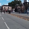 Manifestación de indígenas genera violencia en el Centro Histórico