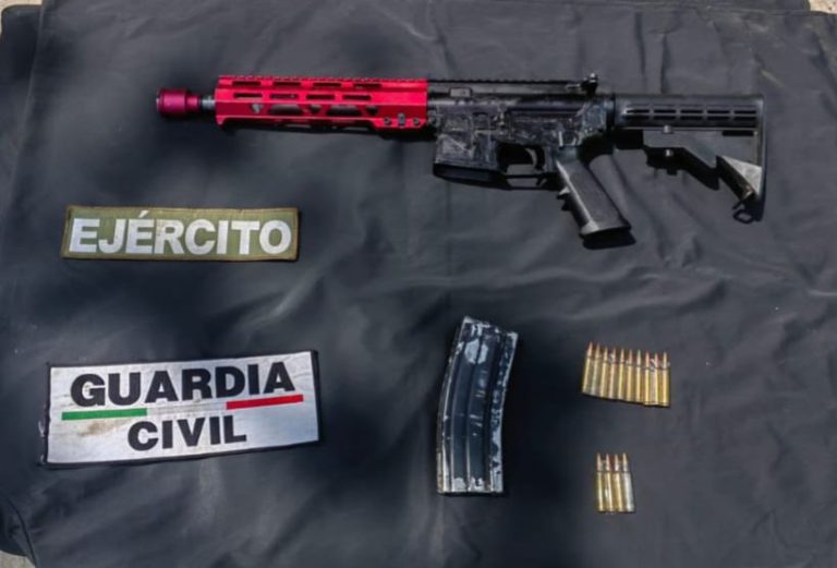 En Operación Apatzingán, detienen a uno con fusil