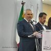 «Sin comentarios», responde Bedolla sobre su ausencia y de su gabinete en 1er informe de Morón