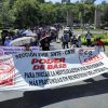 Marcha CNTE Poder de Base en exigencia de cumplimiento de acuerdos