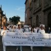 Familiares y amigos marcharon en silencio para pedir paz y justicia por Bernardo Bravo