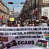 Michoacán exige paz, reclaman y marchan colectivos y el Movimiento del Sombrero