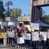 Por segundo día consecutivo, alumnos de la UMSNH paran clases en Uruapan en protesta por crimen de Carlos Manzo