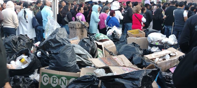 Concluye Gobierno de Morelia operativo de limpieza por Fiestas Guadalupanas